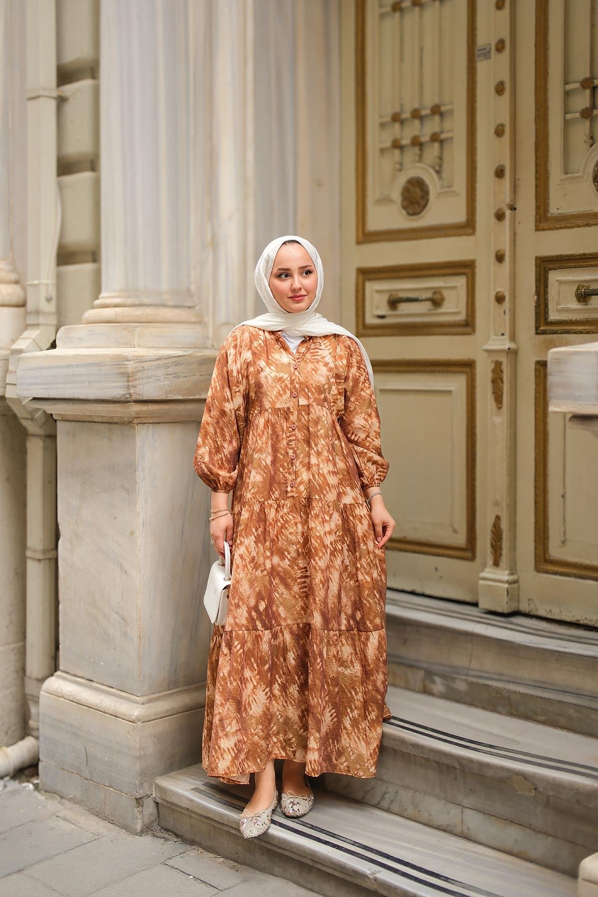 Batik Desen Elbise Vizon