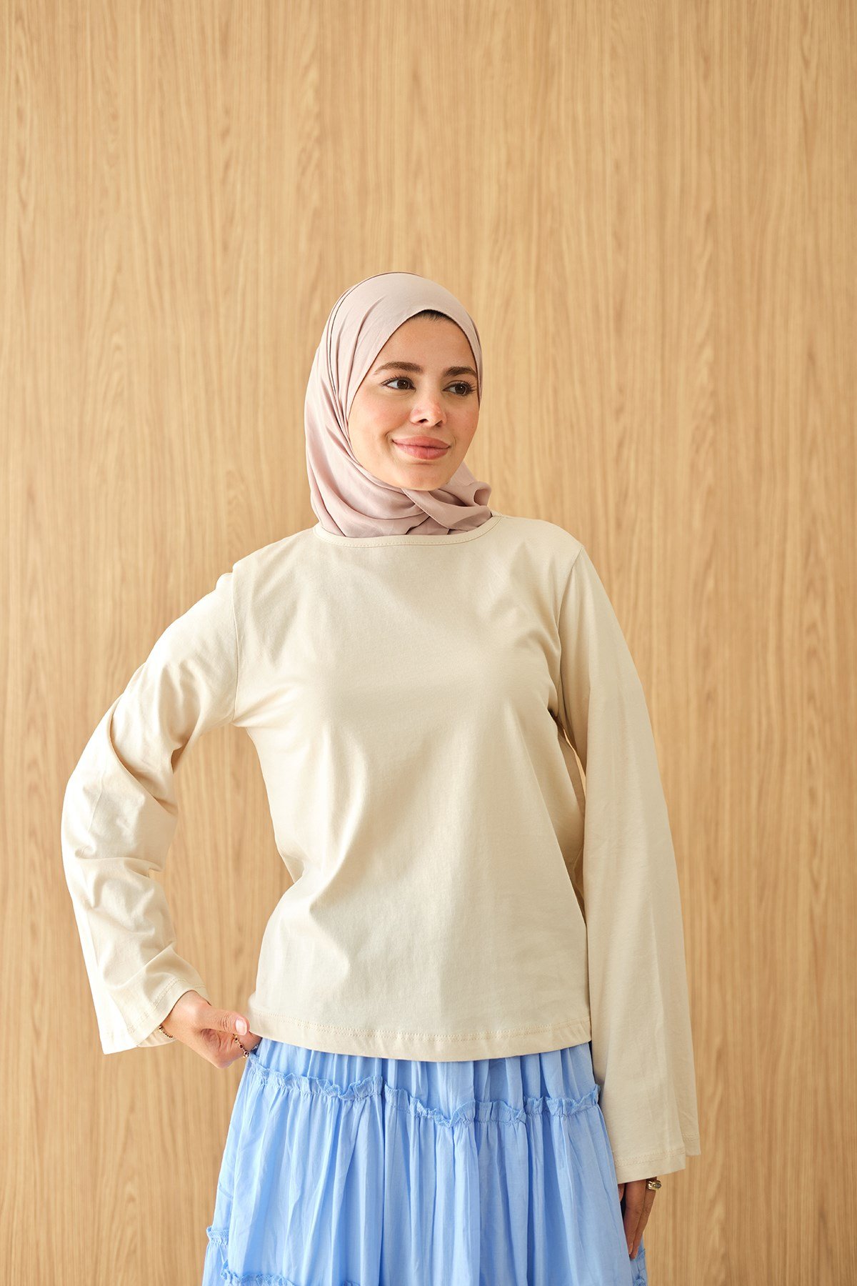 Sıfır Yaka Body Krem