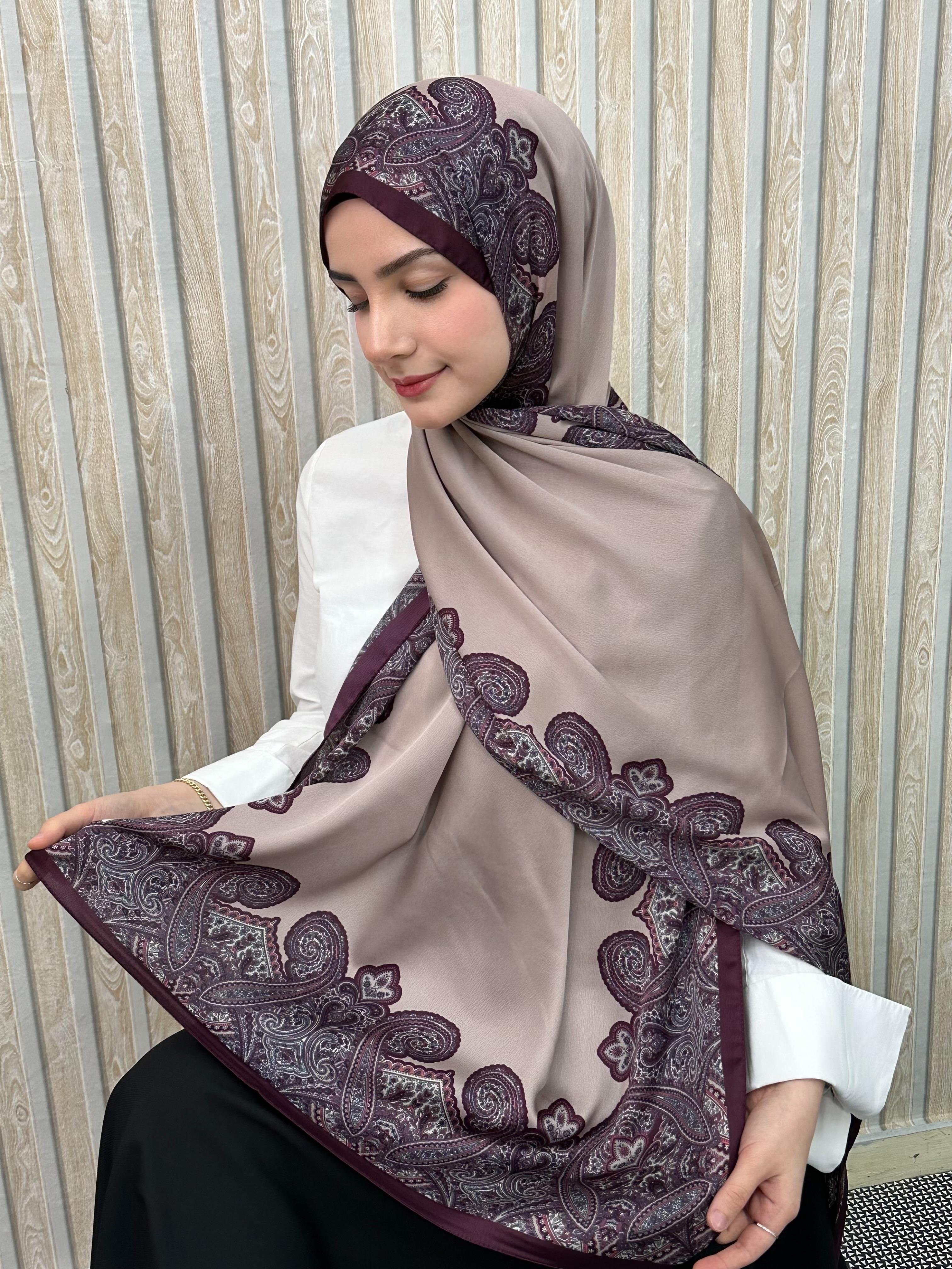 Gülkurusu Roza Deluxe İpek Şal