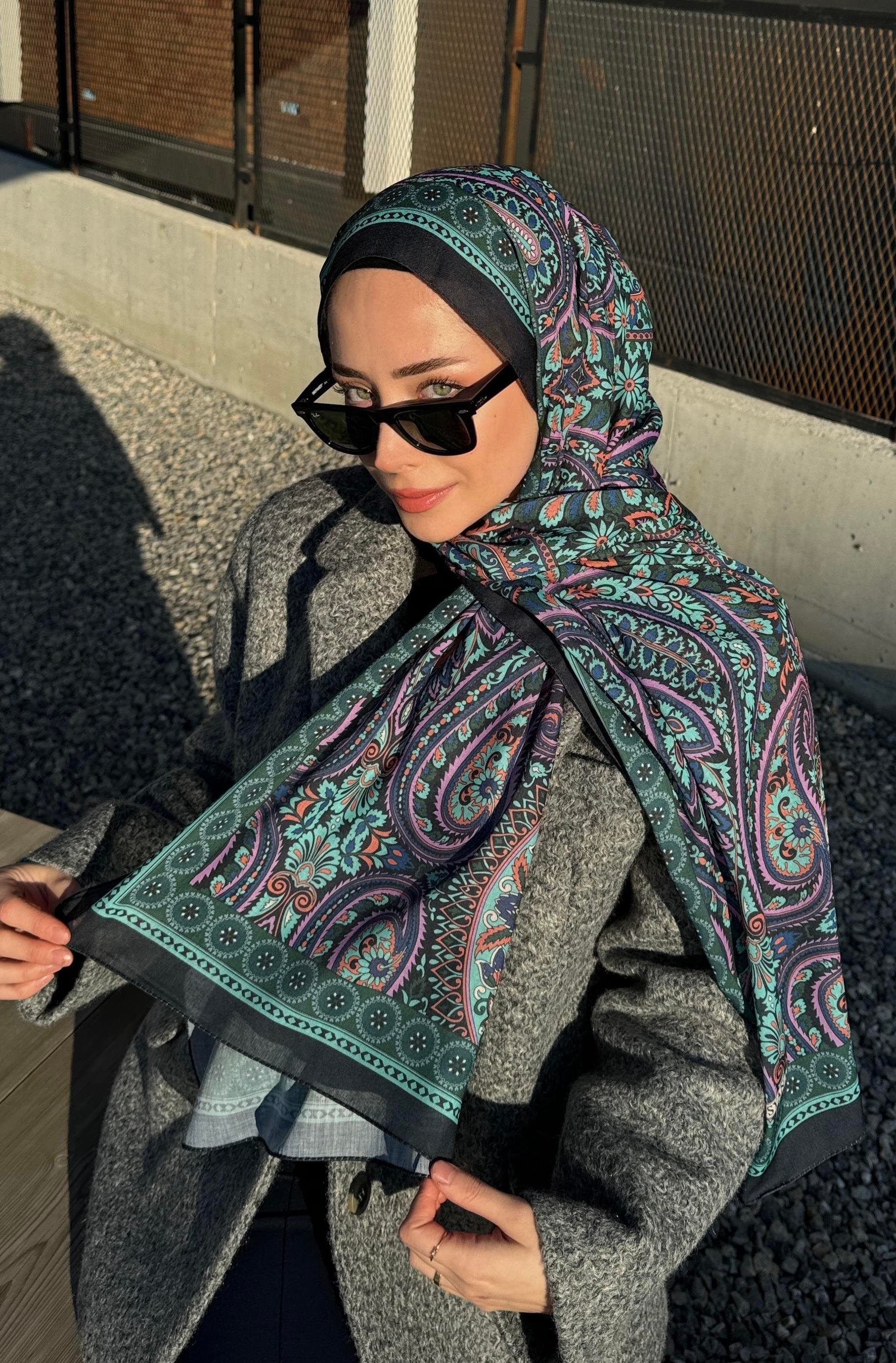 Mint Hare Etnik Şal