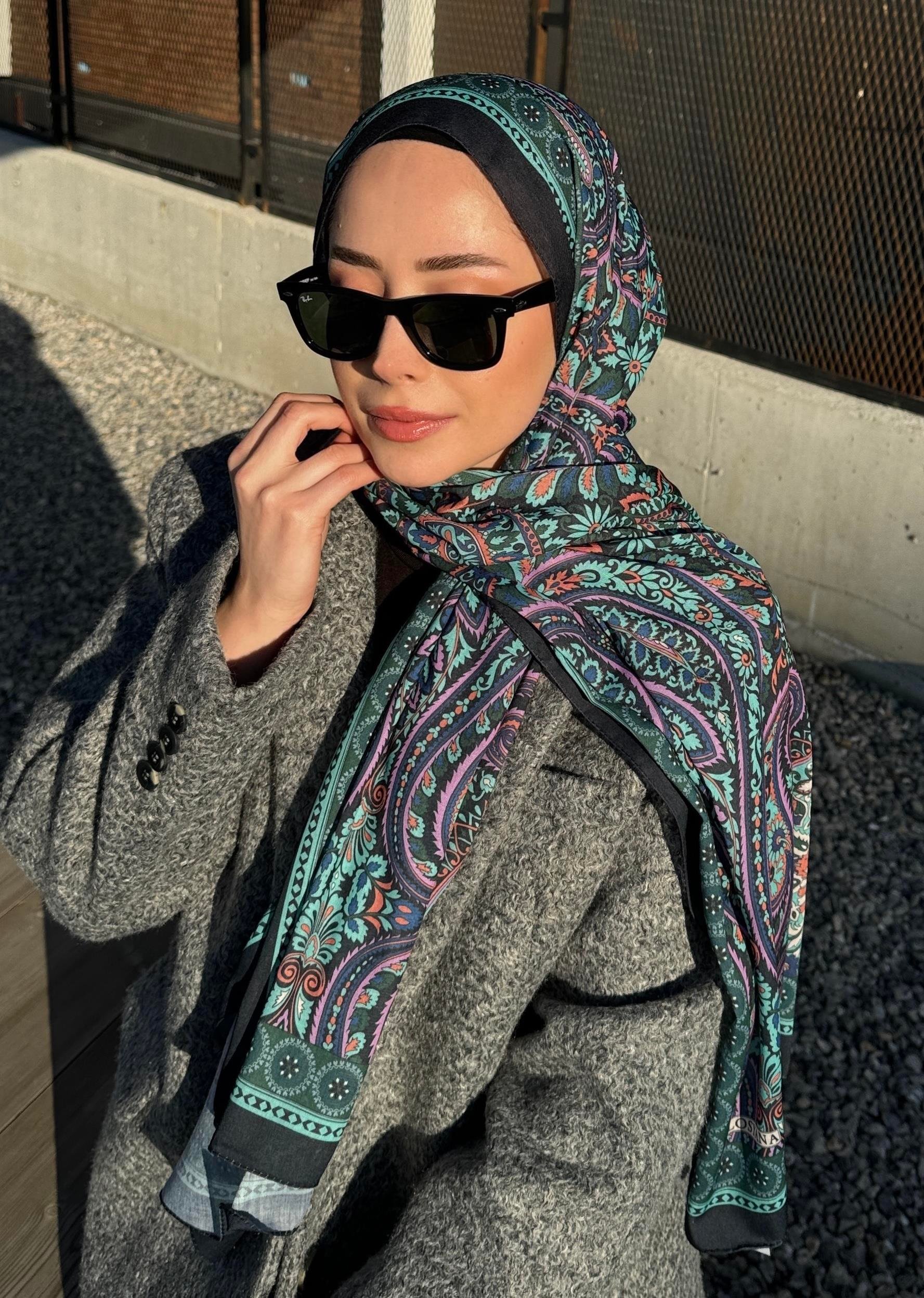Mint Hare Etnik Şal