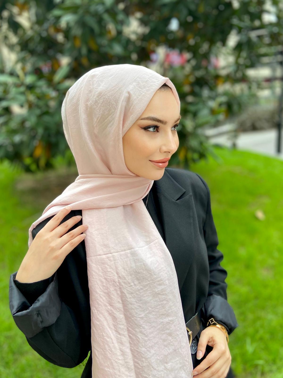 Pudra Relax Vual İpek Şal 