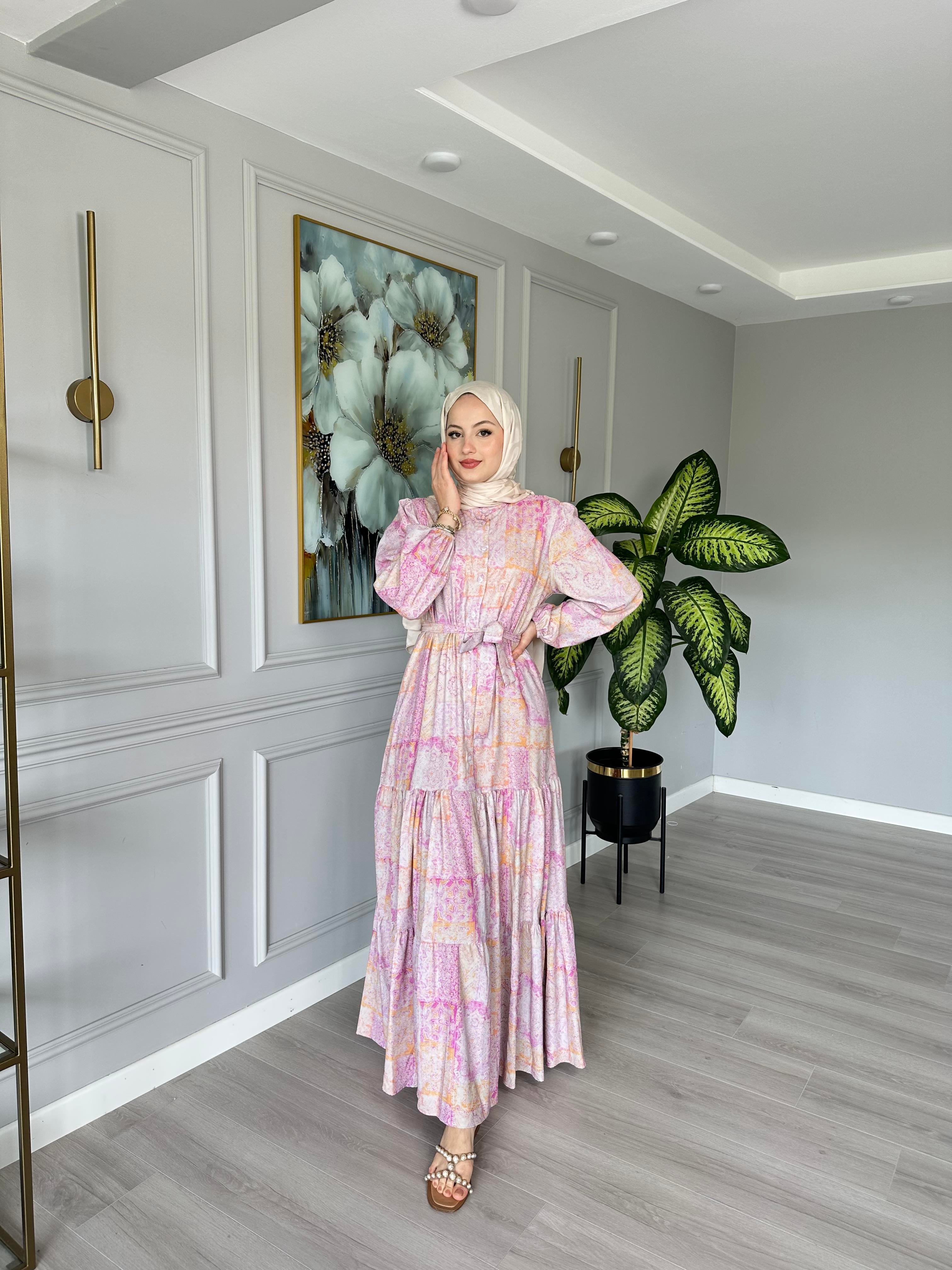 Yaz Elbisesi Pembe
