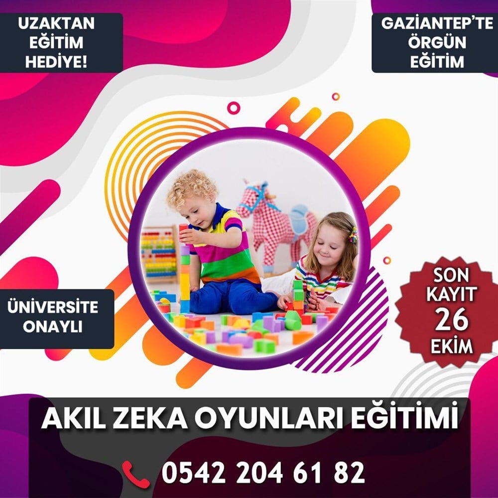 Üniversite OnaylıAkıl Zeka Oyunları ve Satranç Eğitmenliği Örgün Eğitim 