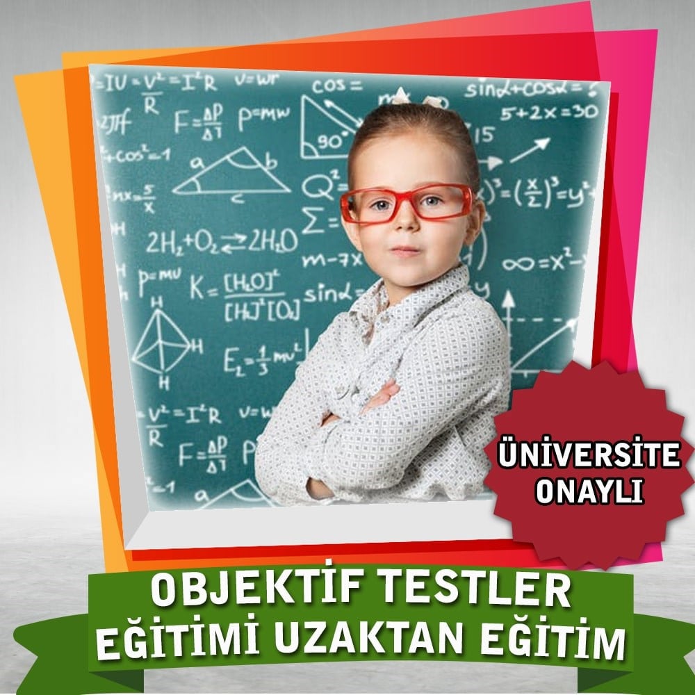 Üniversite OnaylıObjektif Testler Eğitimi Uzaktan Eğitim