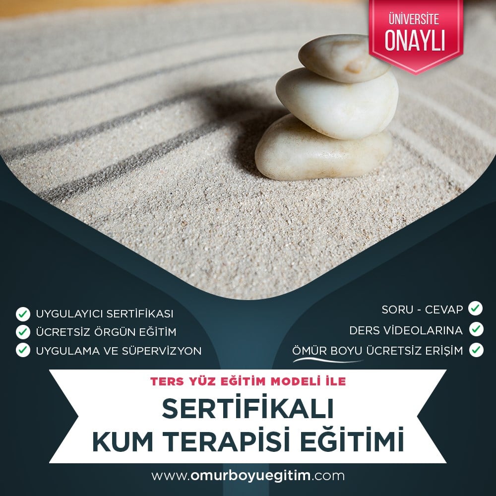 Üniversite OnaylıSertifikalı Kum Terapisi Eğitimi