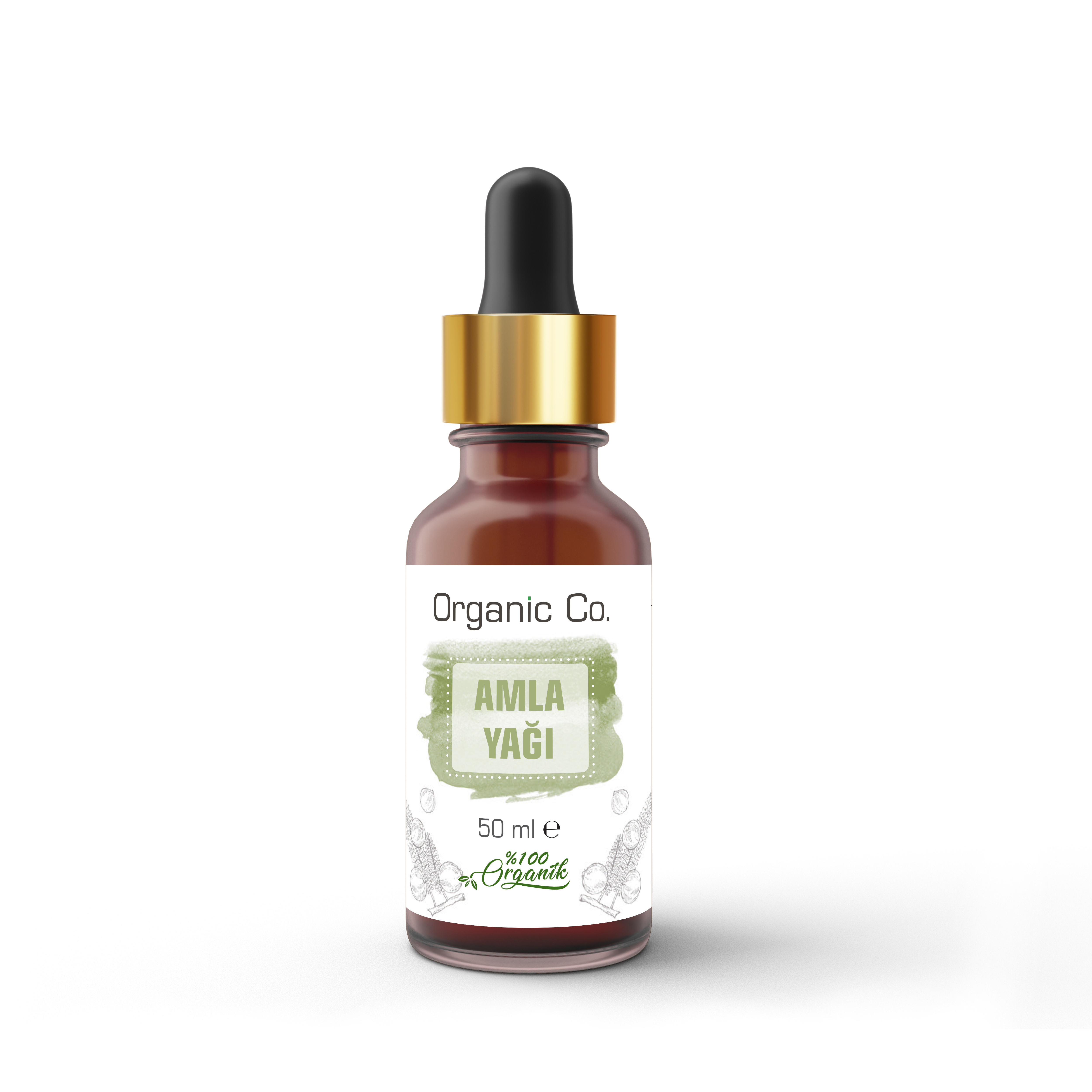 Organic Co Doğal ve Katkısız Amla Saç Bakım Yağı 50 mL