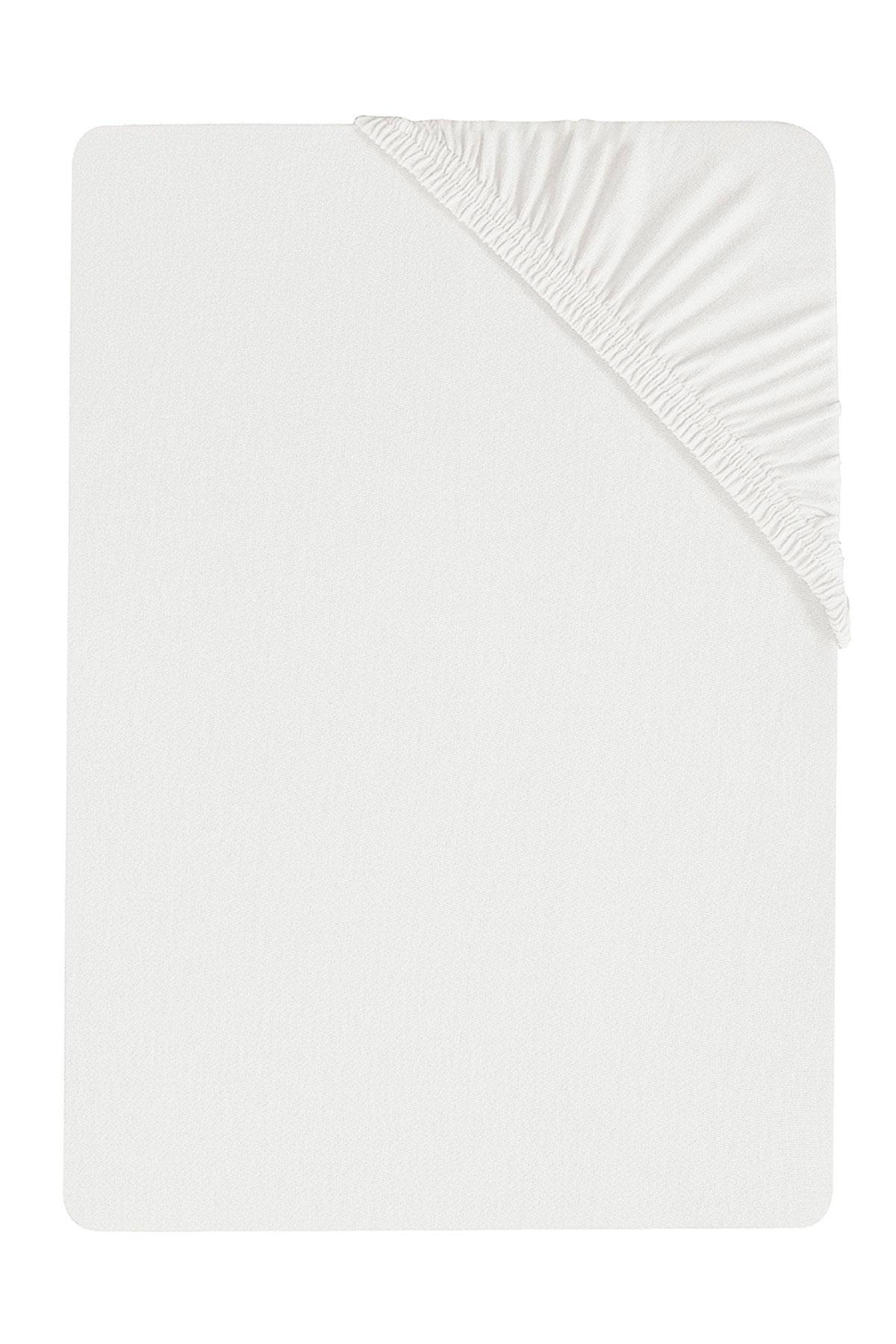200 x 200 Cm Düz Pamuklu Çift Kişilik Lastikli Fitted Penye Çarşaf