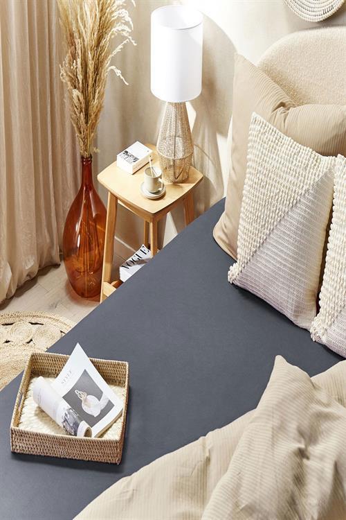 4 Adet Düz Pamuklu Tek Kişilik 120 x 200 cm Lastikli Penye Çarşaf