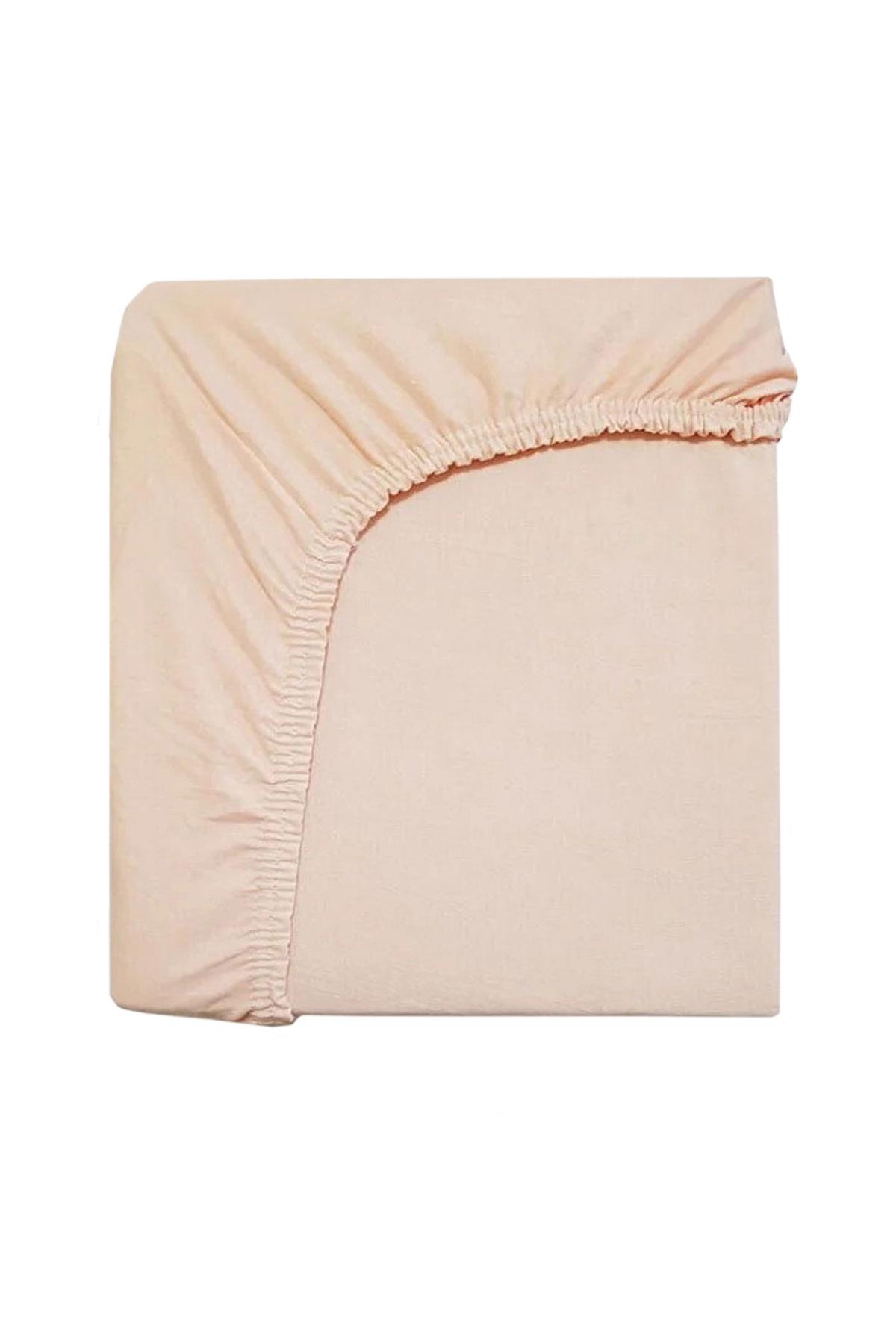 4 Adet Pamuklu ve Lastikli 60 x 120 cm Penye Bebek Çarşaf