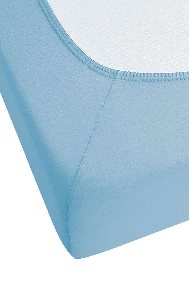 4 Adet Düz Pamuklu Tek Kişilik 80 x 200 x 30 cm Lastikli Penye Çarşaf