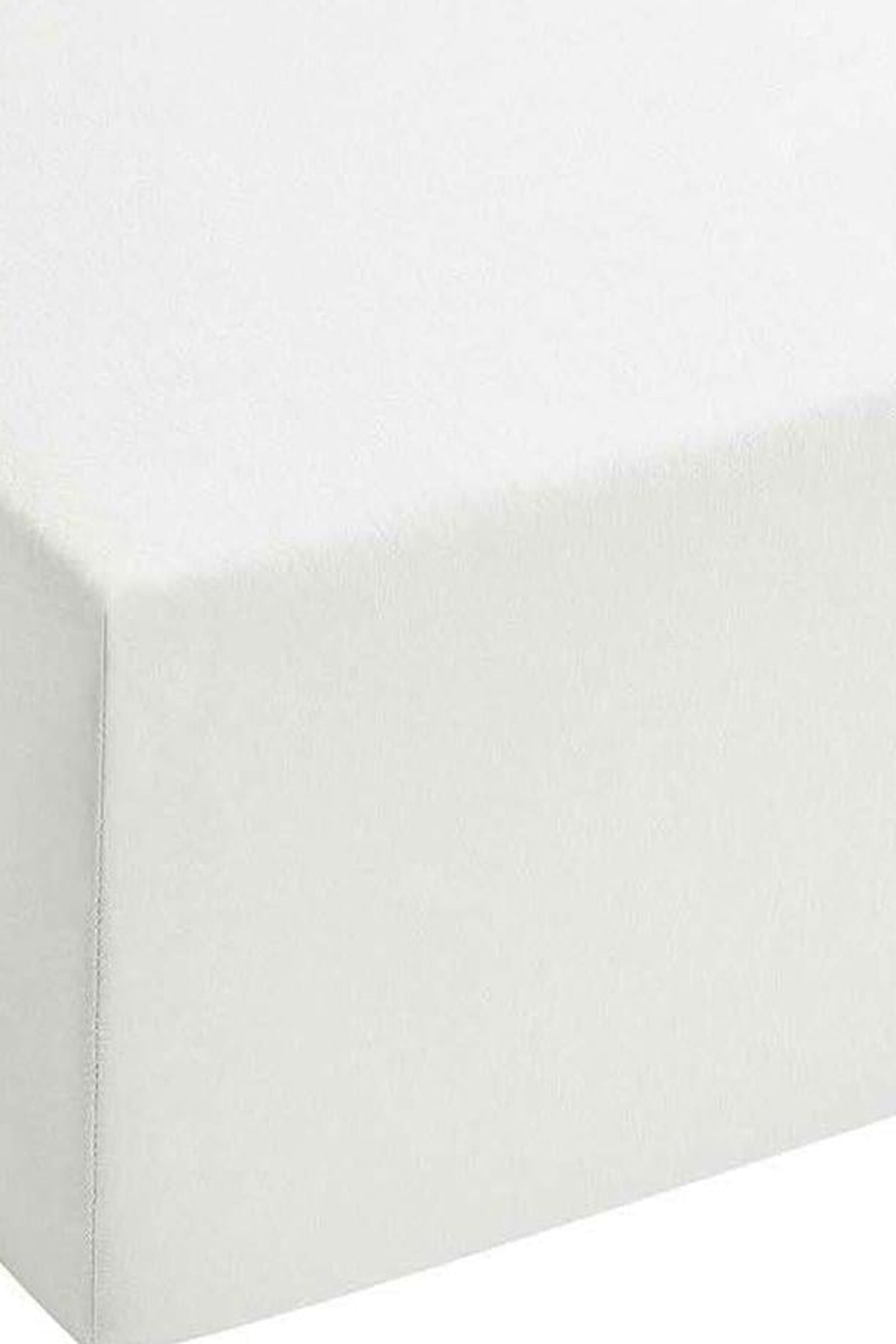 80 x 200 + 30 cm Düz Pamuklu Tek Kişilik Lastikli Fitted Penye Çarşaf