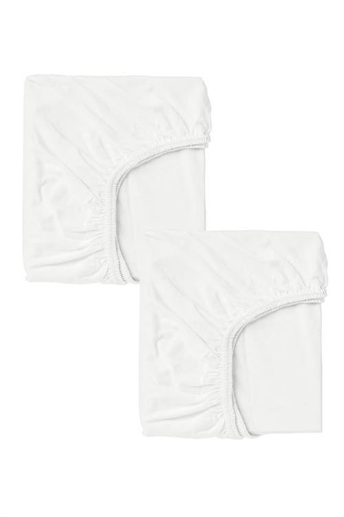 2 Adet 50X90 cm Anne Yanı Lastikli Penye Kumaş Bebek Çarşafı