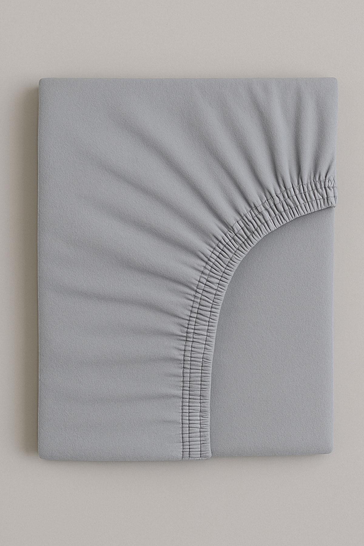 2 Adet 70 x 120 x 20 cm Anne Yanı Lastikli Penye Kumaş Bebek Çarşafı