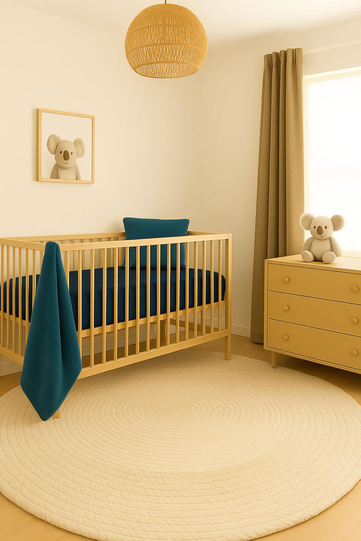 2 Adet 70 x 120 x 20 cm Anne Yanı Lastikli Penye Kumaş Bebek Çarşafı