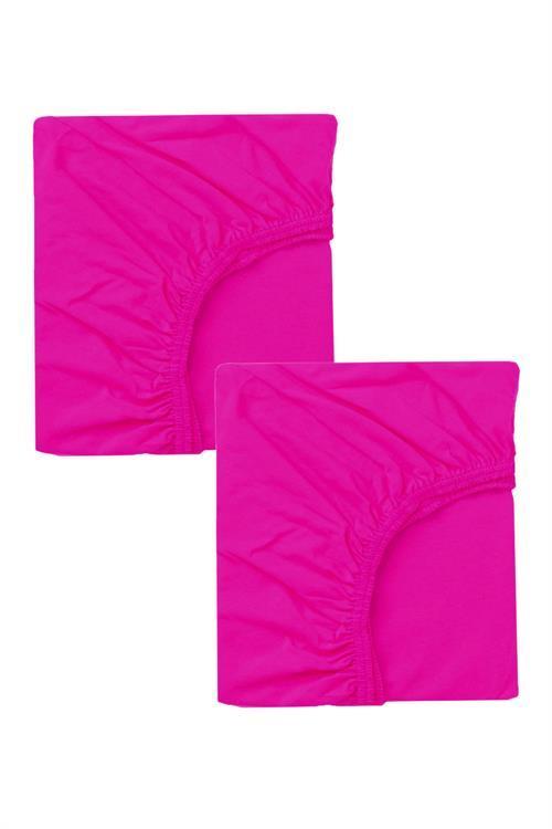 2 Adet 50X90 cm Anne Yanı Lastikli Penye Kumaş Bebek Çarşafı