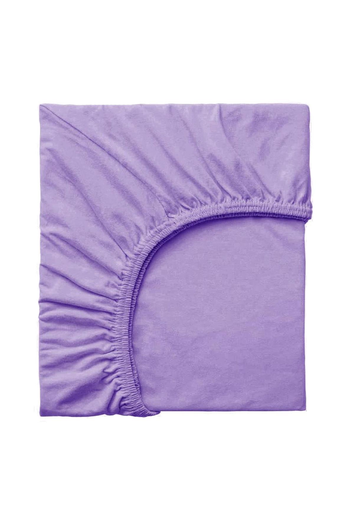 2 Adet Pamuklu ve Lastikli 60 x 120 cm Penye Bebek Çarşaf