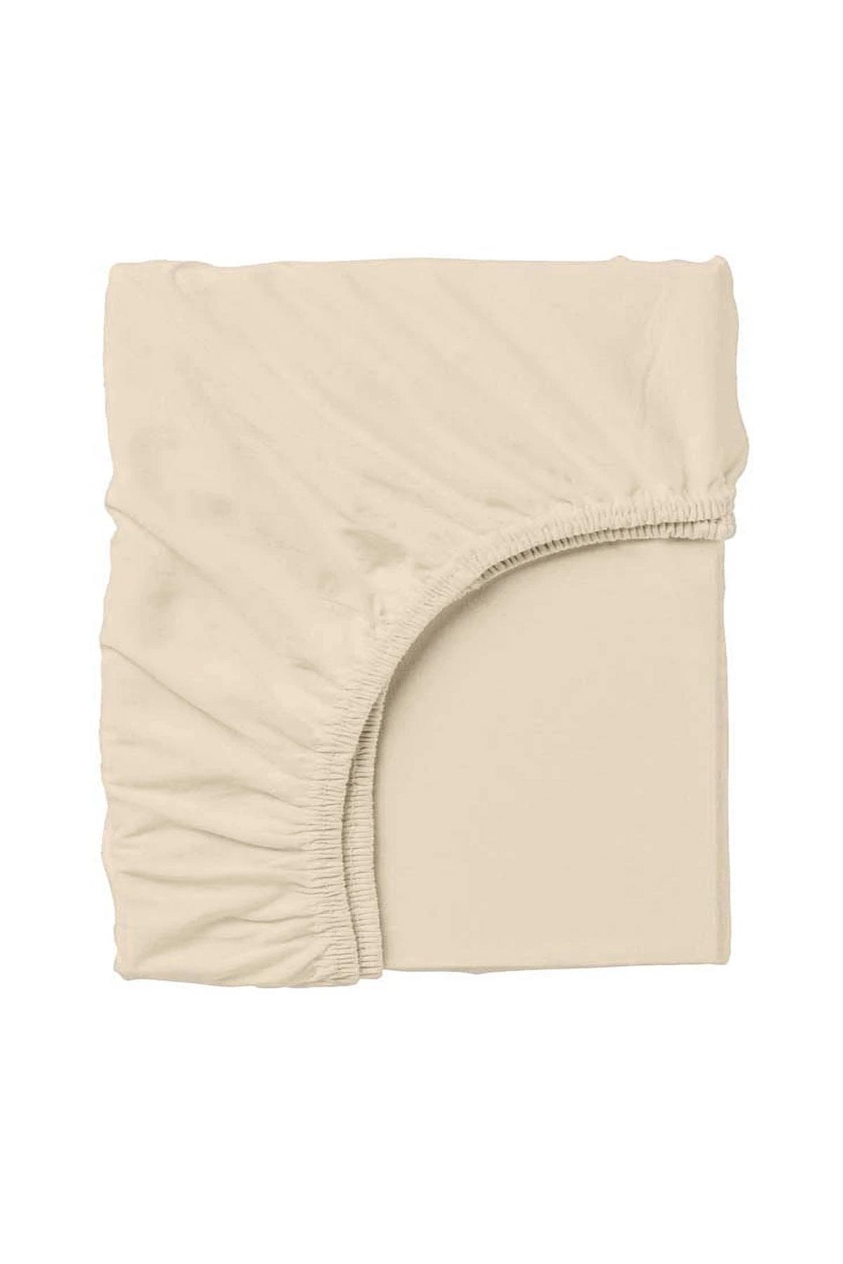 2 Adet Pamuklu ve Lastikli 60 x 120 cm Penye Bebek Çarşaf