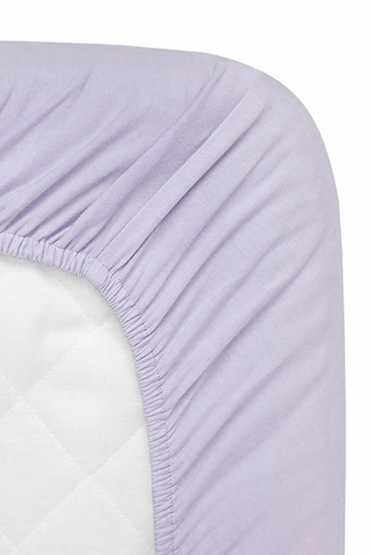 2 Adet Pamuklu Ve Lastikli Penye Bebek Çarşaf