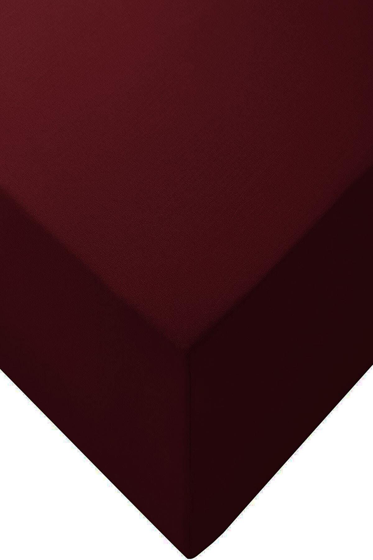 2'li 90x200 Cm Düz Pamuklu Tek Kişilik Lastikli Fitted Penye Çarşaf