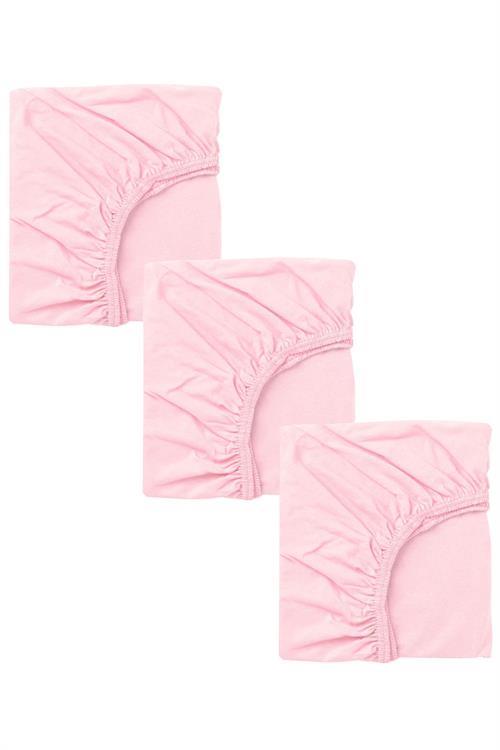 3 Adet 50X90 cm Anne Yanı Lastikli Penye Kumaş Bebek Çarşafı