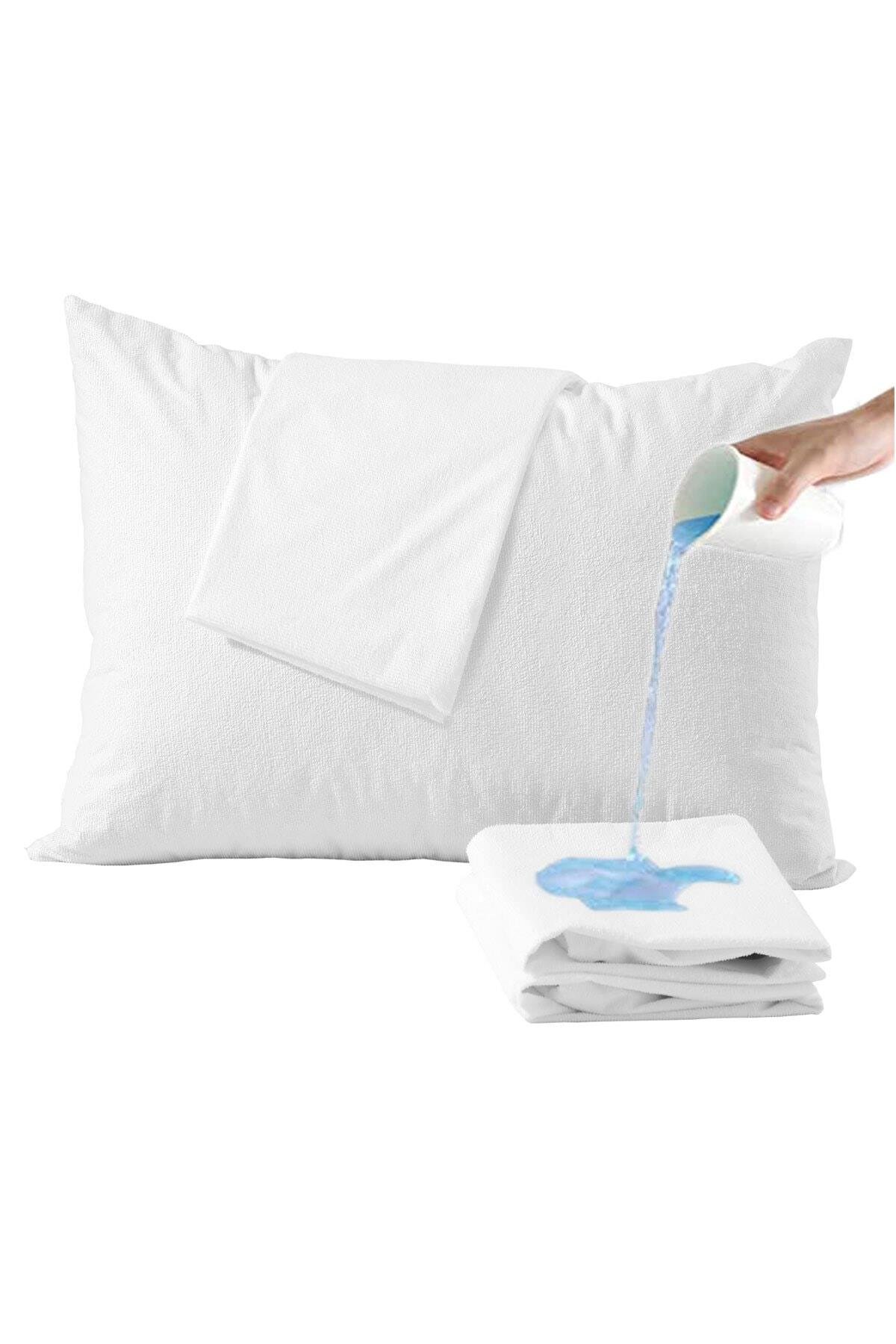 4 Adet Kapaklı Sıvı Geçirmez Yastık Alezi