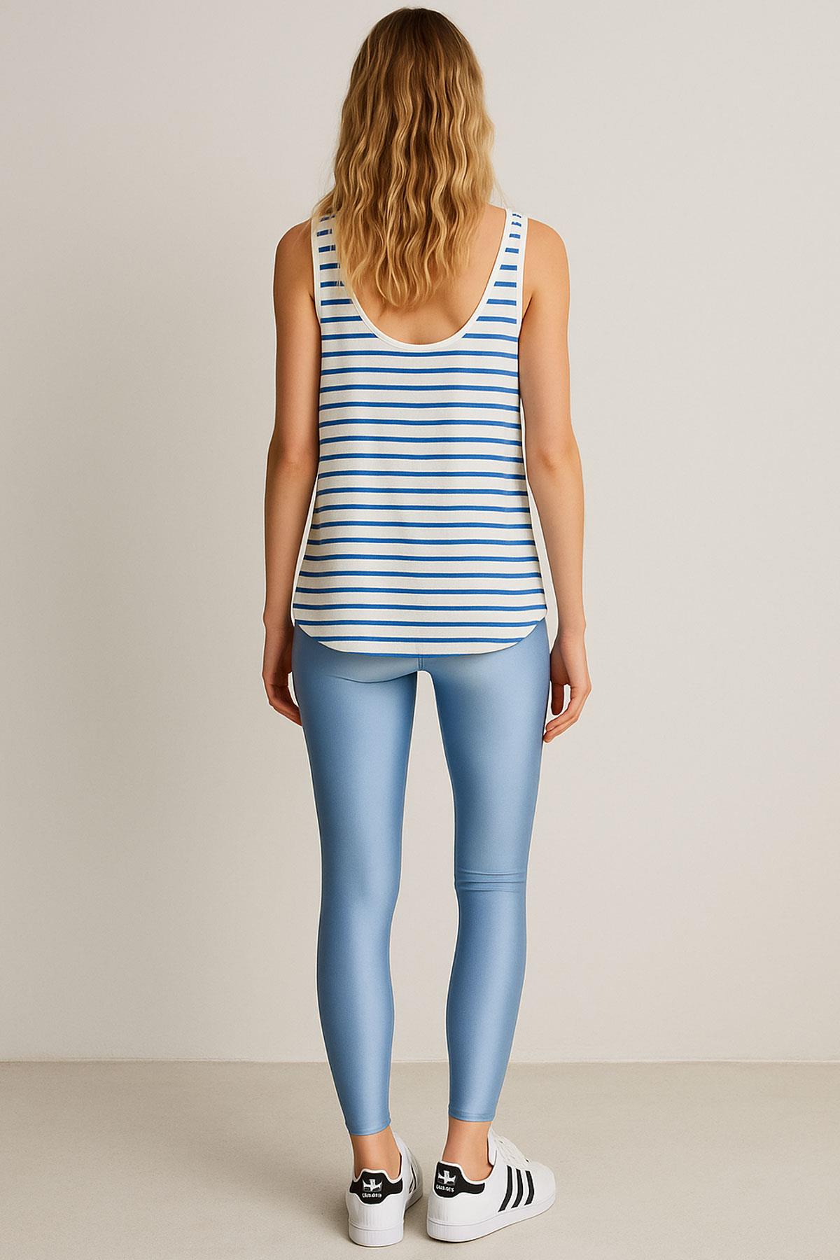 3 Adet A Kesim Pamuklu Kalın Askılı Atlet Tişört