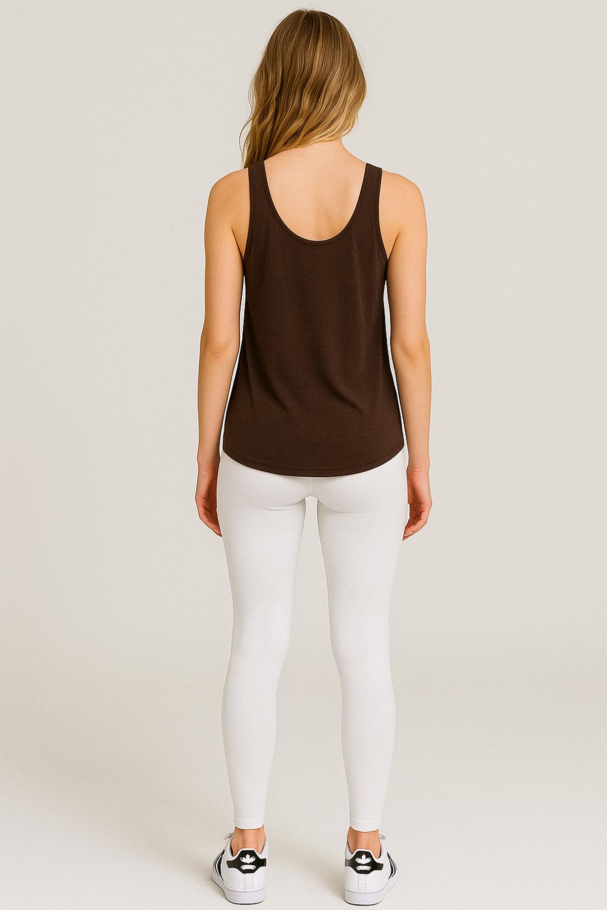 5 Adet A Kesim Pamuklu Kalın Askılı Atlet Tişört