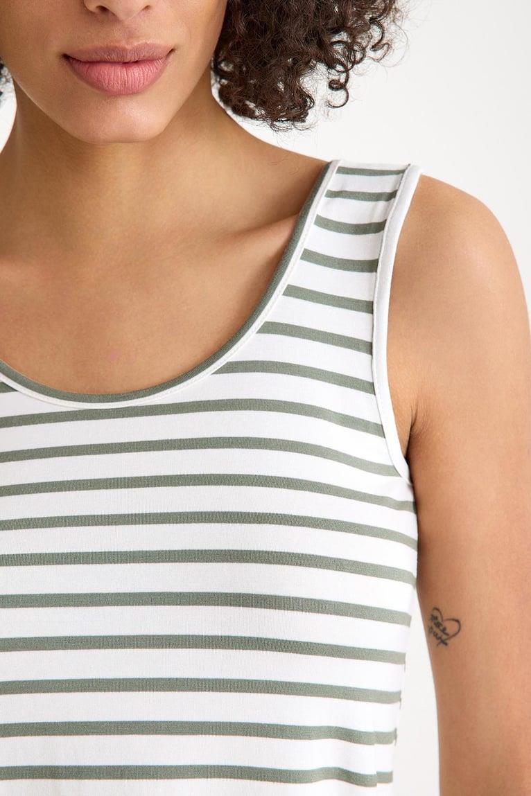 3 Adet A Kesim Pamuklu Kalın Askılı Atlet Tişört