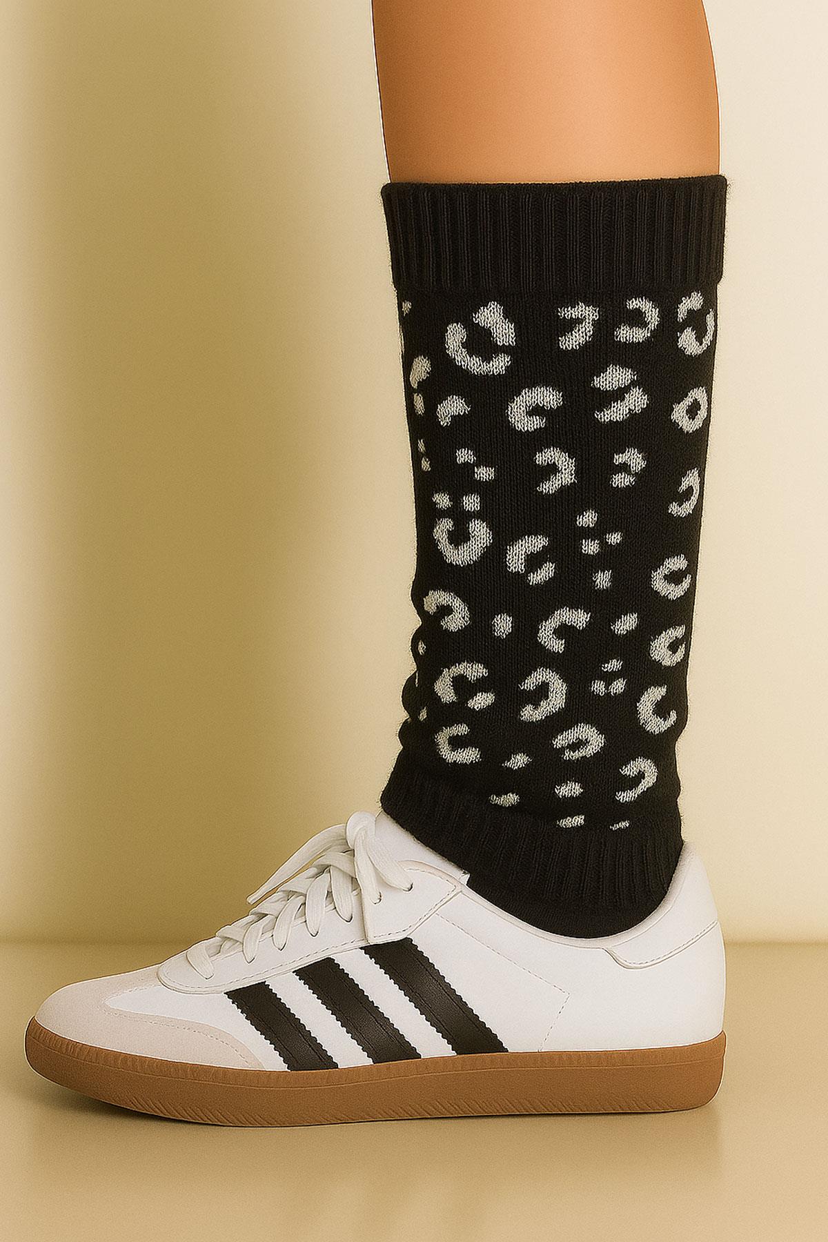 3 Adet Basic Pamuk İçerikli Desenli Tozluk