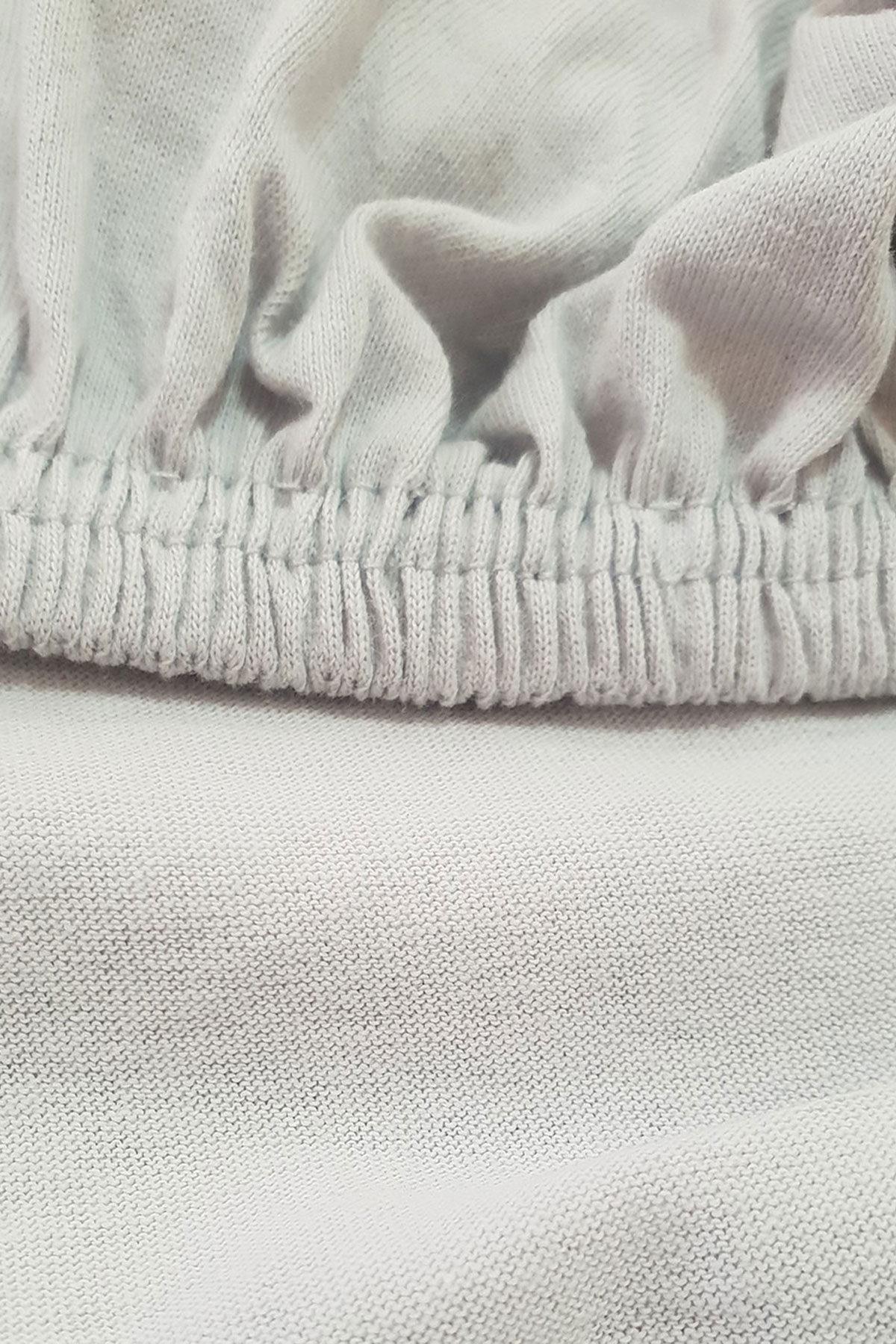 4'lü Pamuklu Ve Lastikli Penye Bebek Çarşafı