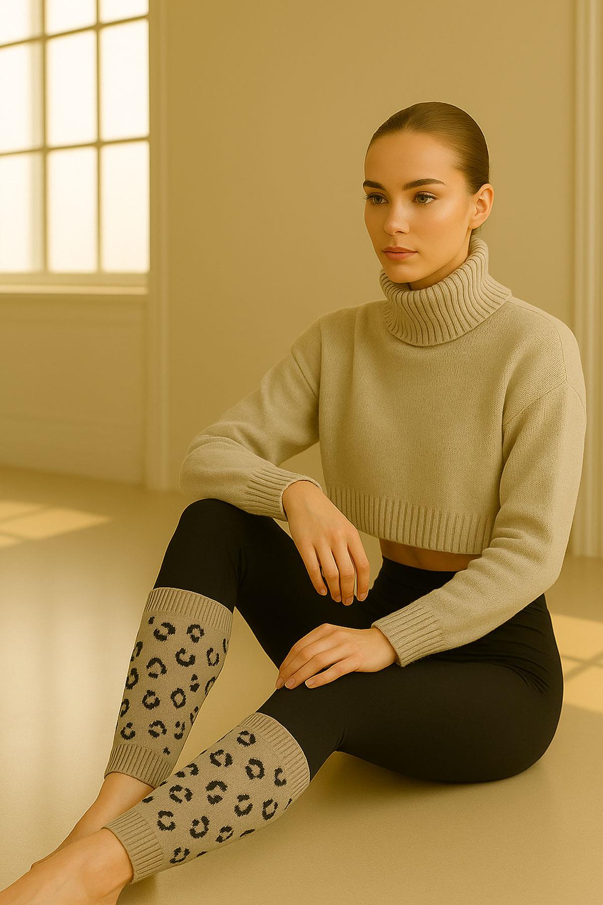 Basic Pamuk İçerikli Desenli Tozluk