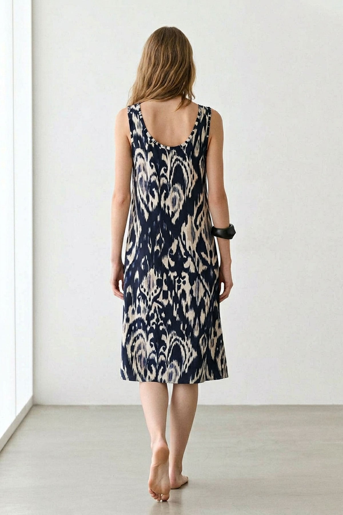 2 Adet A Kesim Rahat Ve Dökümlü Kalın Askılı Elbise