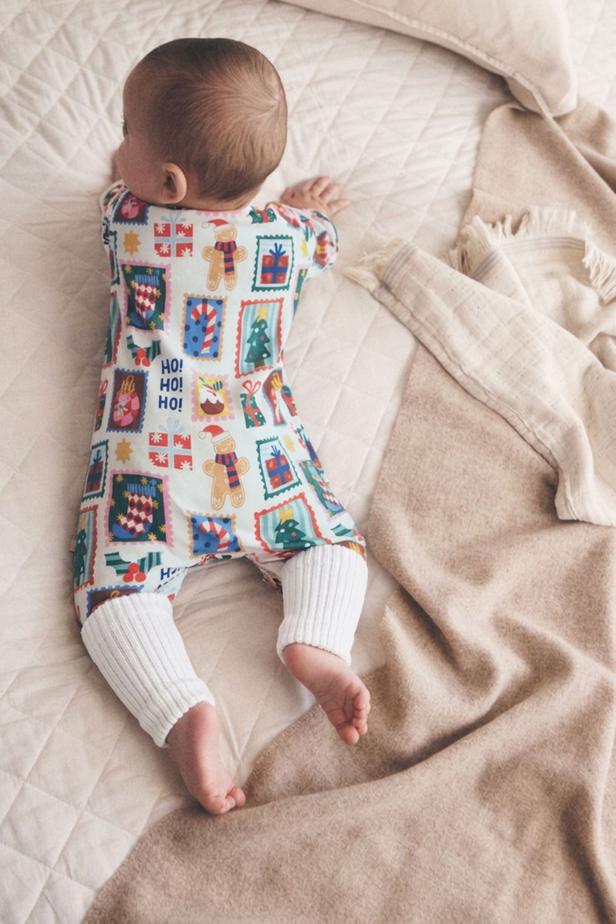 2 Çift Bebek Fitilli Örgü Tozluk 1 Çift ( 6 - 36 Ay )
