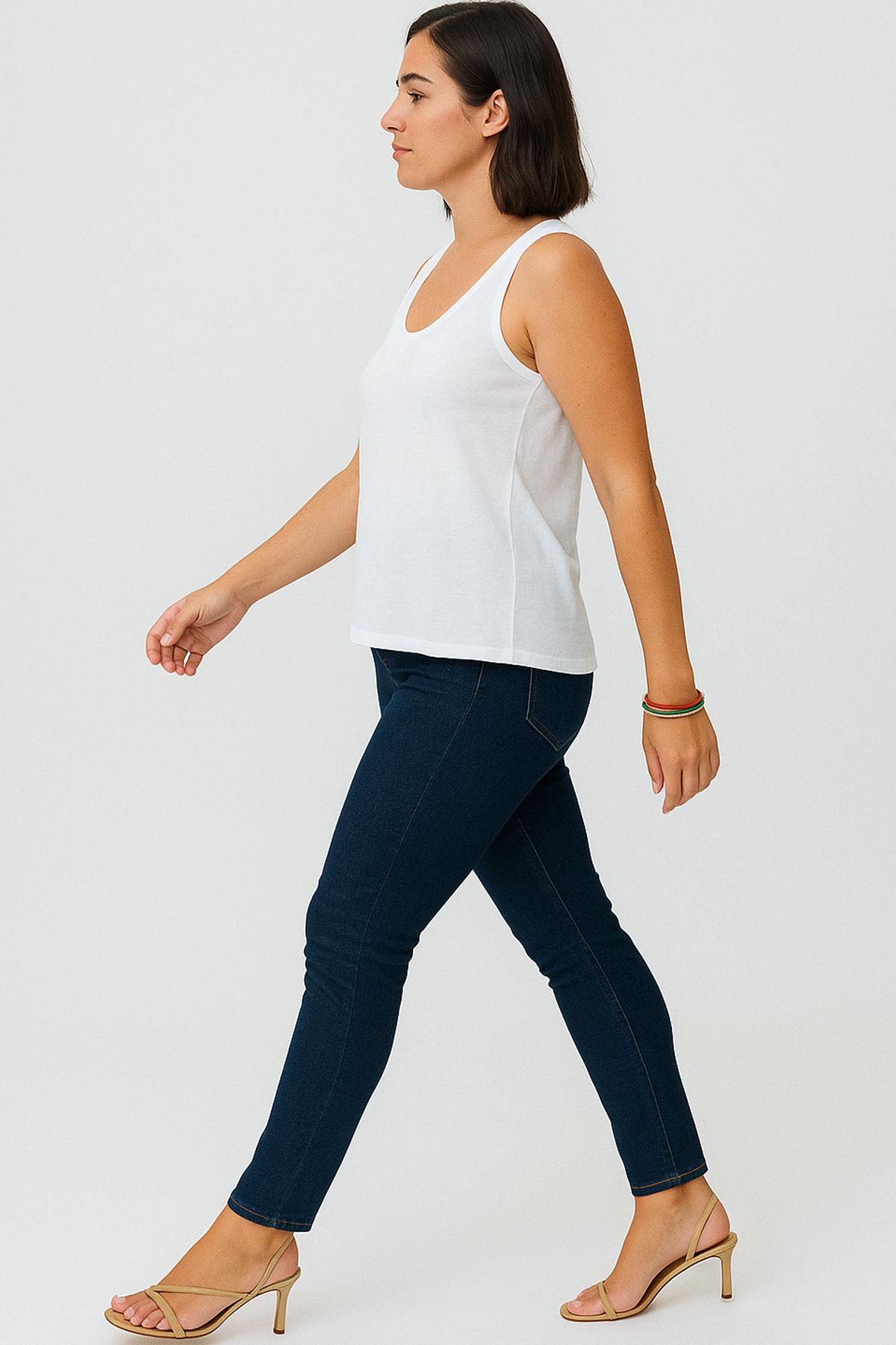 3 Adet A Kesim Büyük Beden Pamuklu Kalın Askılı Atlet Tişört