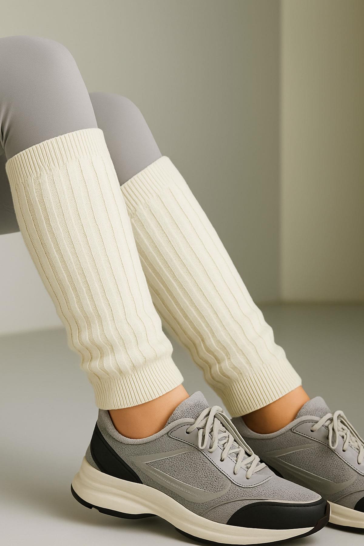 3 Çift Basic Kalın Pamuk Karışımlı Tozluk