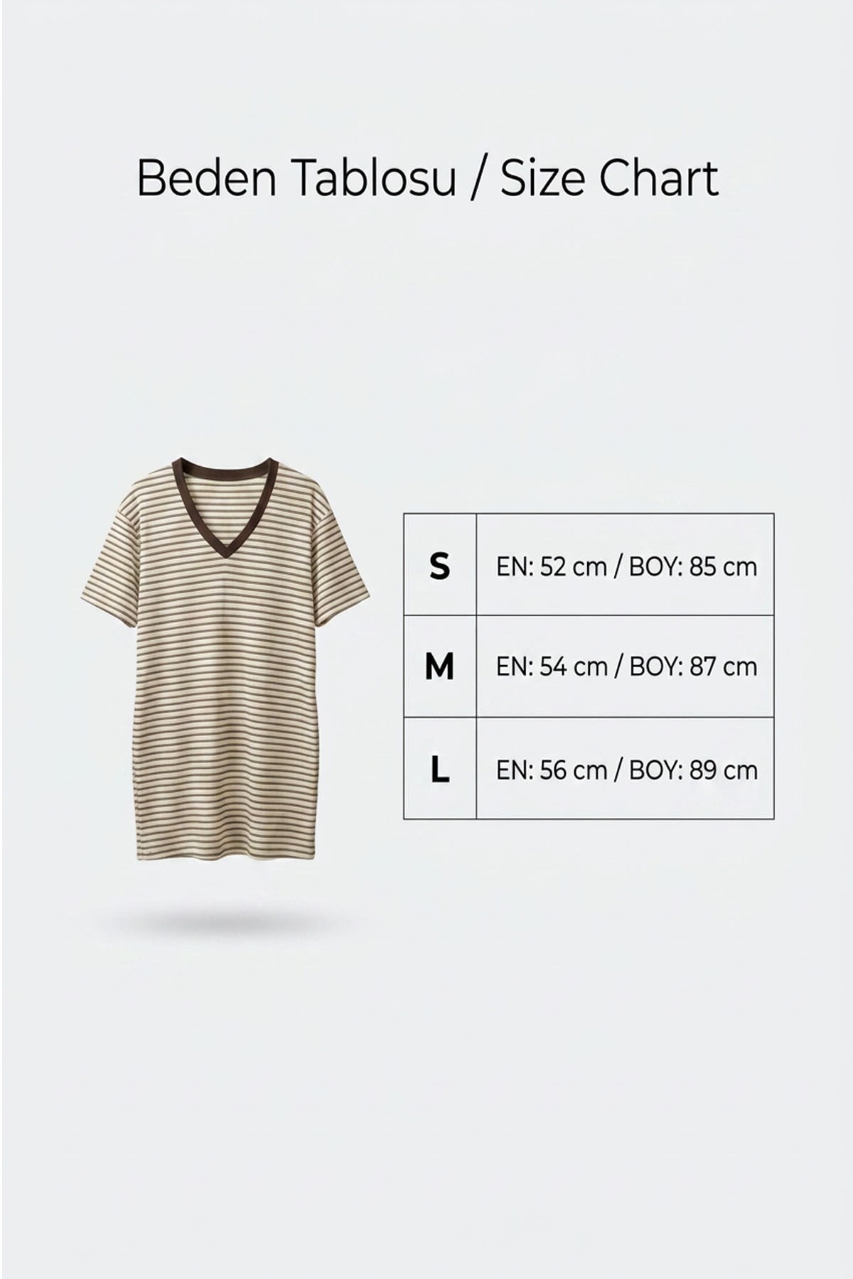 V Yaka Dökümlü Rahat Kalıp Modal Elbise 