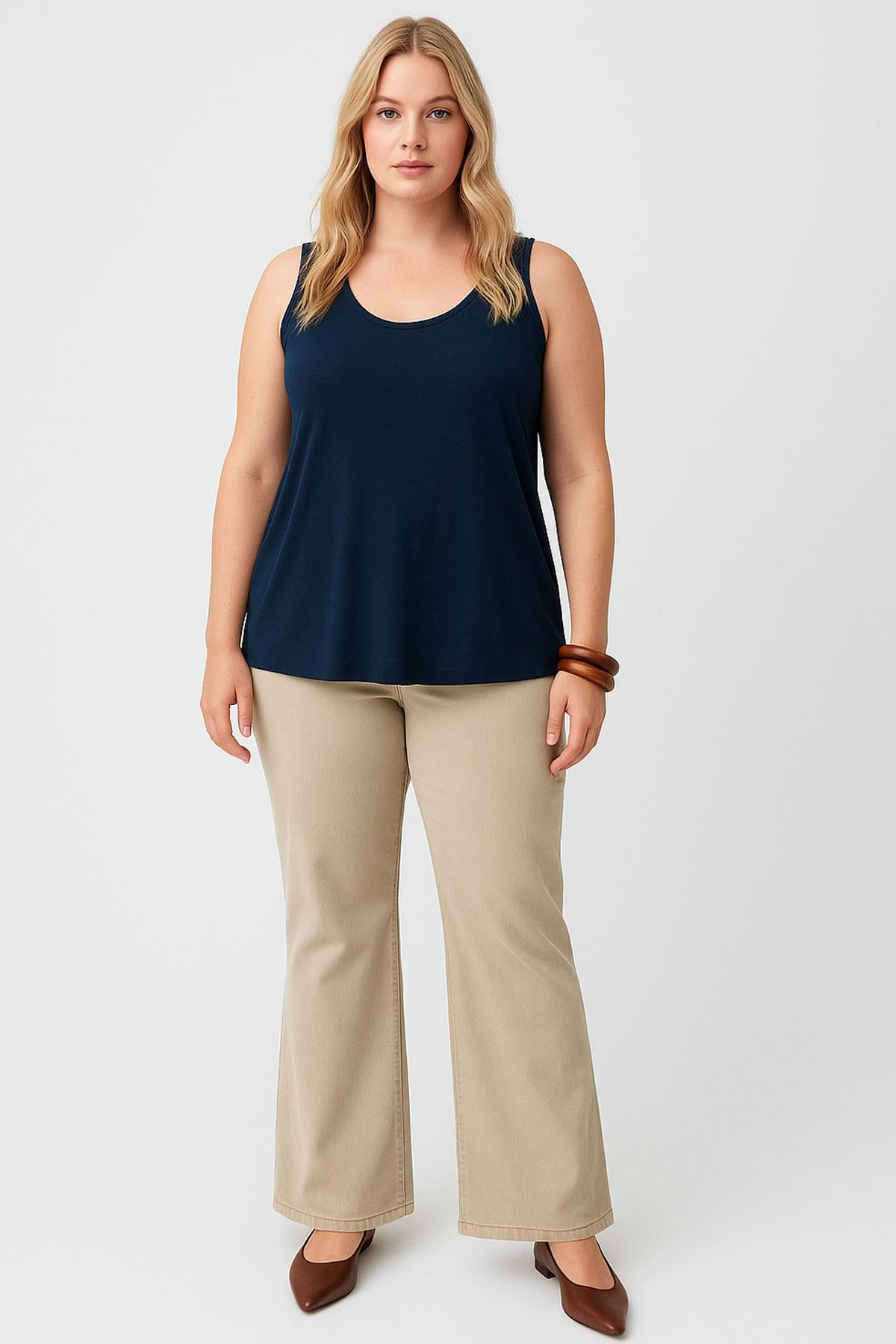 2 Adet A Kesim Pamuklu Kalın Askılı Atlet Tişört