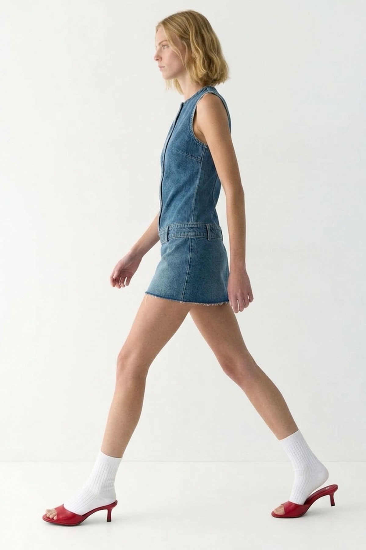 2 Çift Fitilli Burunsuz Kadın Çorap