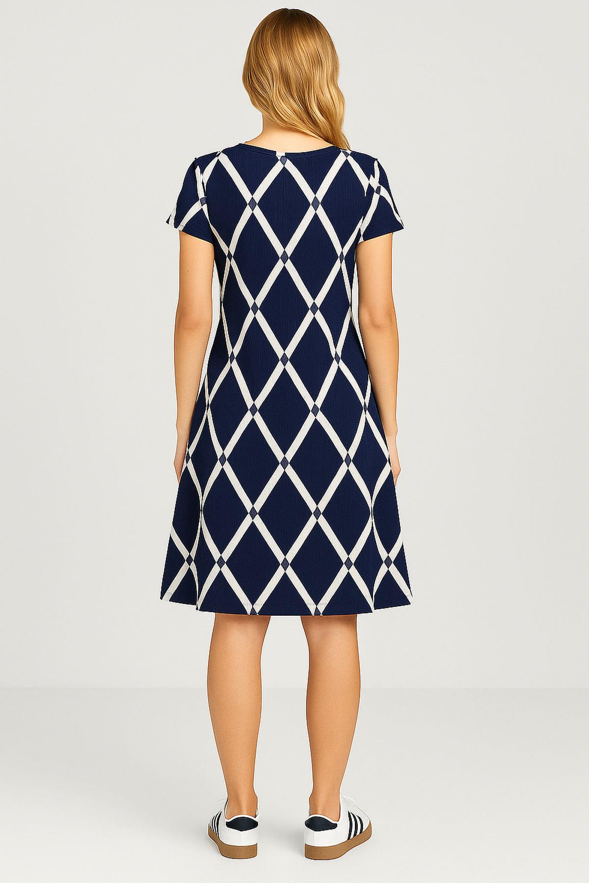 2 Adet Dökümlü Rahat Kalıp Günlük Penye Kumaş Elbise