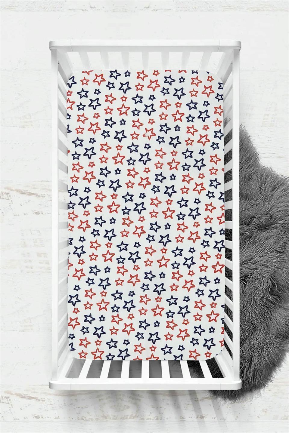 Ranforce Kumaş Lastikli %100 Pamuklu İpeksi Bebek Çarşafı