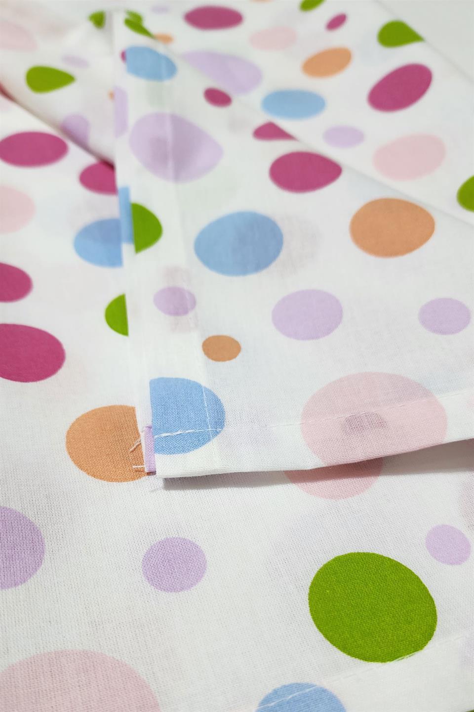 Ranforce Kumaş Lastikli %100 Pamuklu İpeksi Bebek Çarşafı