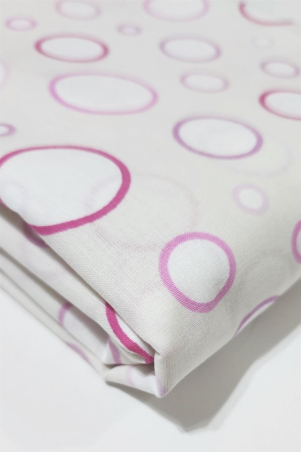 Ranforce Kumaş Lastikli %100 Pamuklu İpeksi Bebek Çarşafı