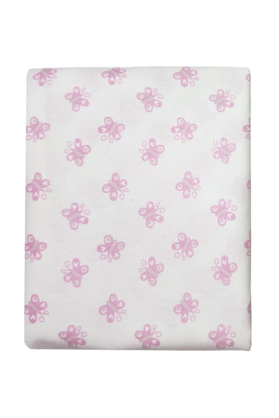 Ranforce Kumaş Lastikli %100 Pamuklu İpeksi Bebek Çarşafı