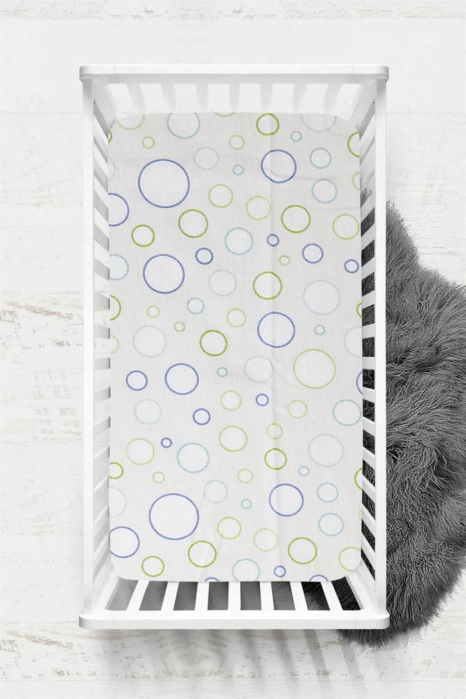 Ranforce Lastikli %100 Pamuklu Bebek Çarşafı