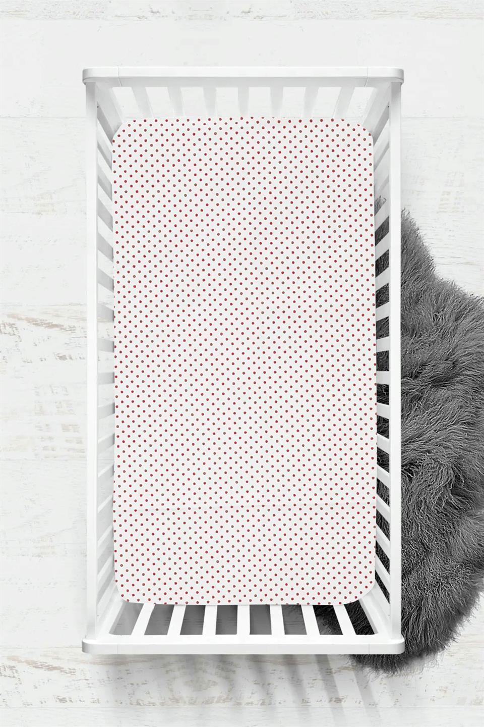 Ranforce Lastikli %100 Pamuklu Bebek Çarşafı