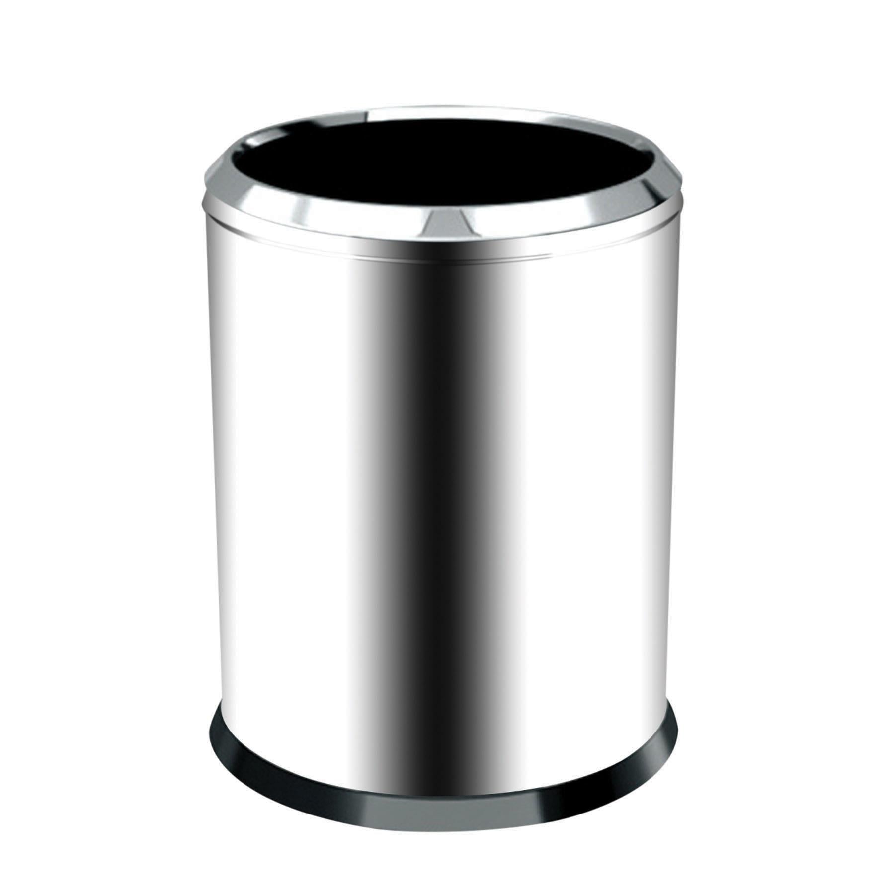 Krom Çemberli Çöp Kovası 27 Lt. 3820-27