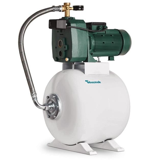 Baymak - Baymak DP151 - 27 Mt Derinden Emişli Enjektörlü Hidrofor 5.5 Bar 1.4 m³/h