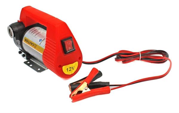 Cacheng - 12 Volt Yağ ve Mazot Aktarma Pompası 40lt/dk
