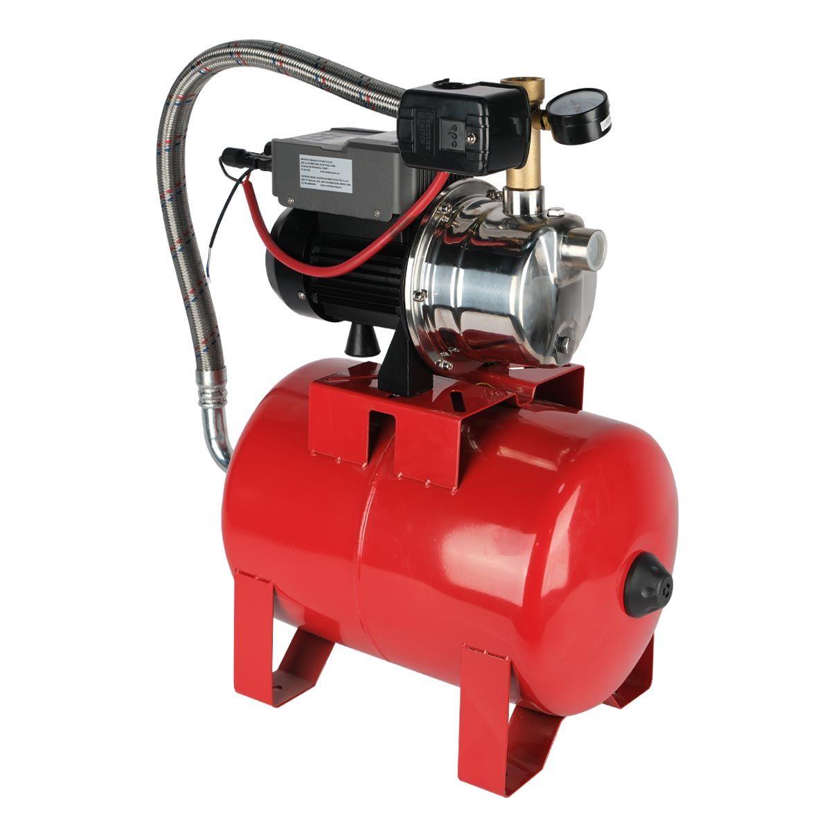 Cacheng - 24/48 Volt DC Solar Fırçasız/İnvertörlü Güneş Paneli Hidroforu 3 Kat 3 Daire 24 Litre Tank